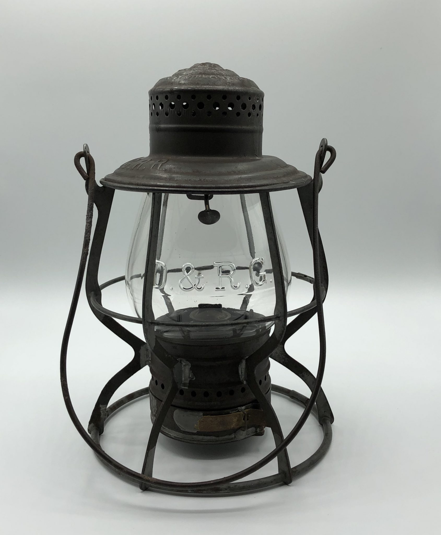 D&RGRR Railroad Lantern