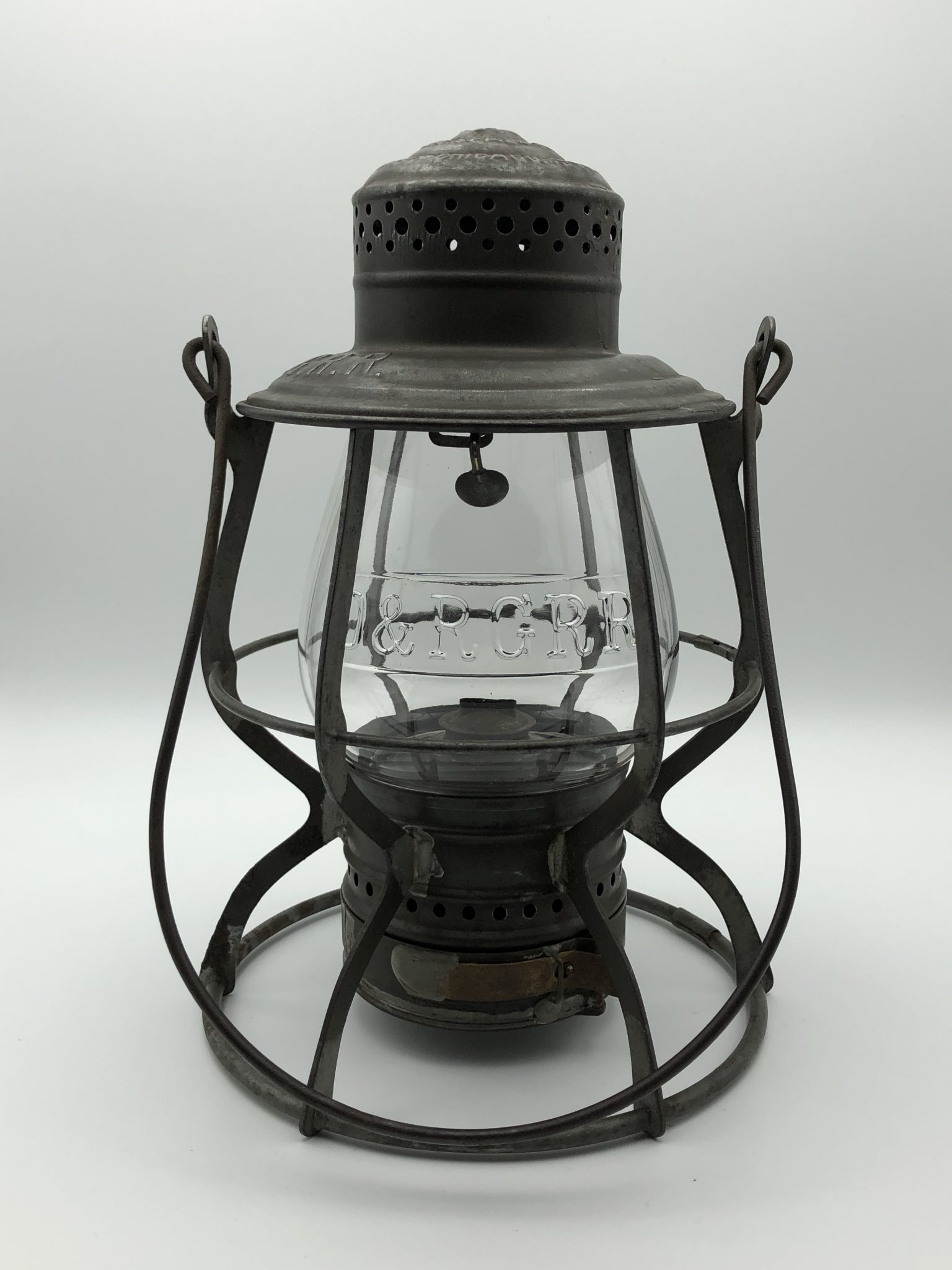 D&RGRR Railroad Lantern