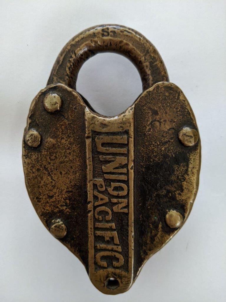 Union Pacific Railroad Switch Lock