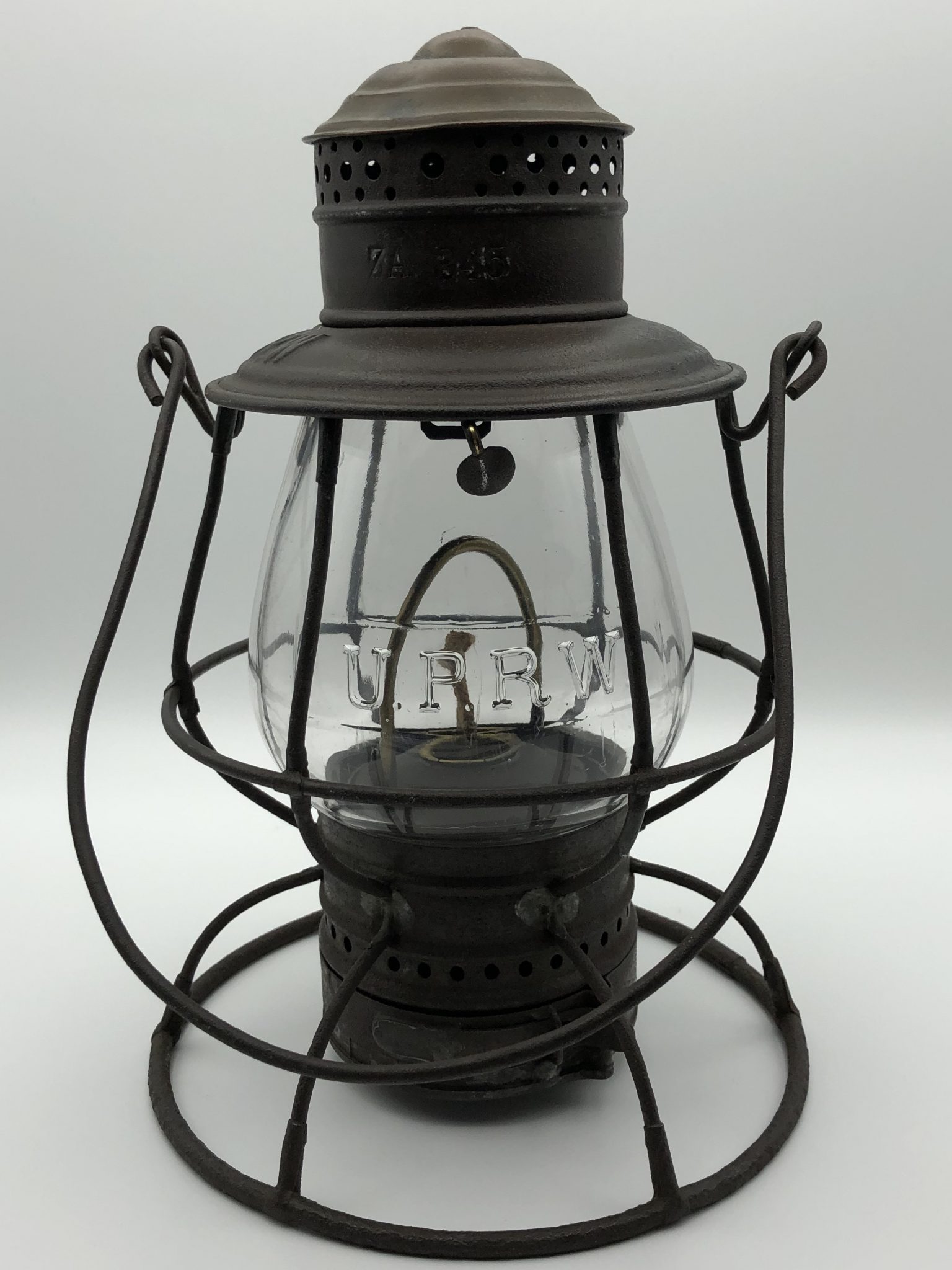 UPRW Brasstop Railroad Lantern