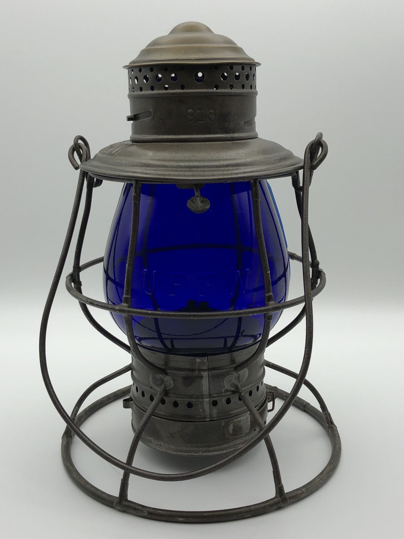 UPRW Brasstop Railroad Lantern