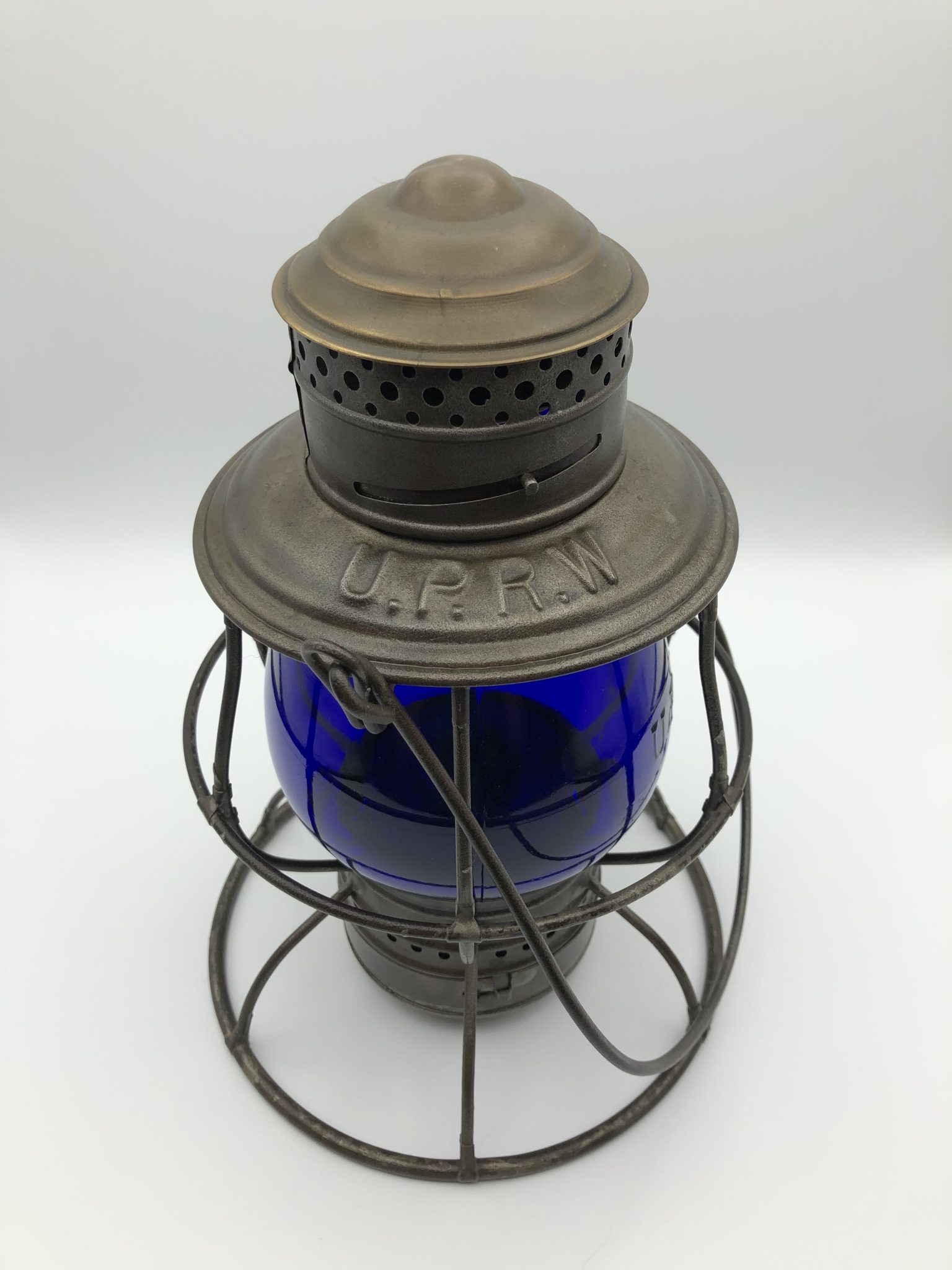 UPRW Brasstop Railroad Lantern