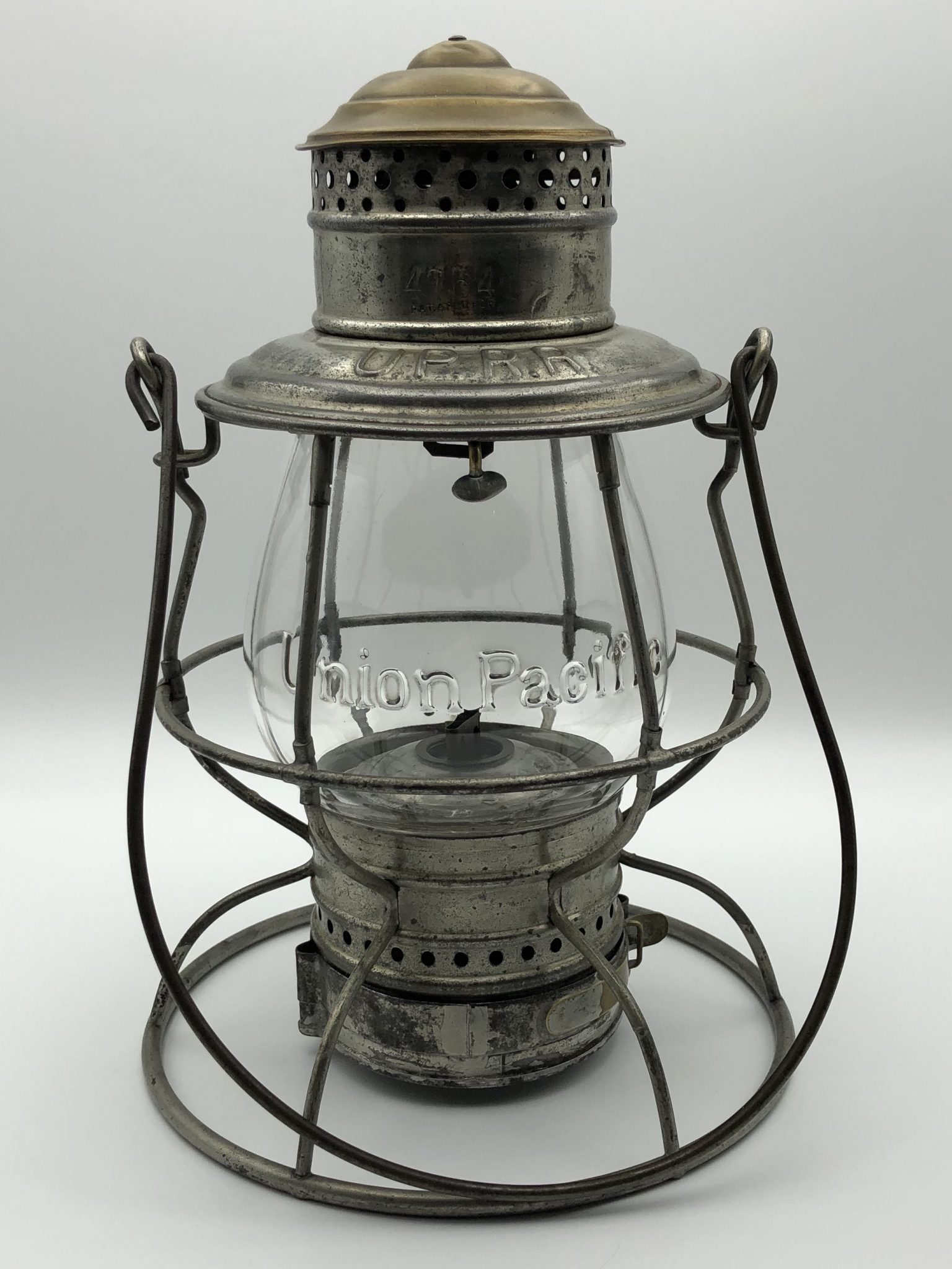 UPRR Brasstop Railroad Lantern