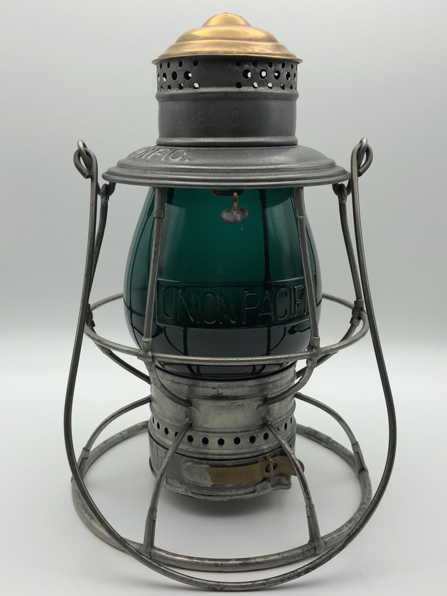 Union Pacific Brasstop Railroad Lantern