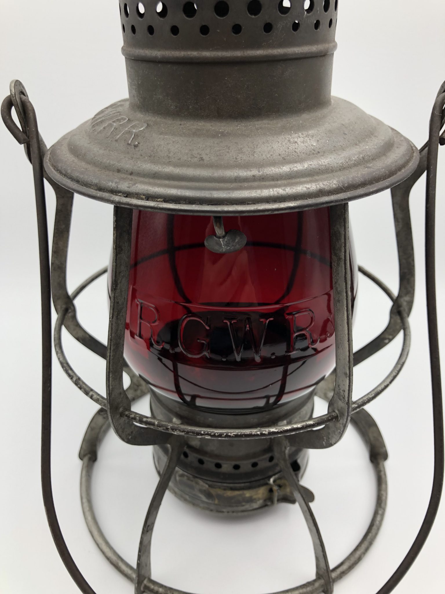 rgwrr lantern-rio grande western railroad-railroadiana-railroad lantern-utah