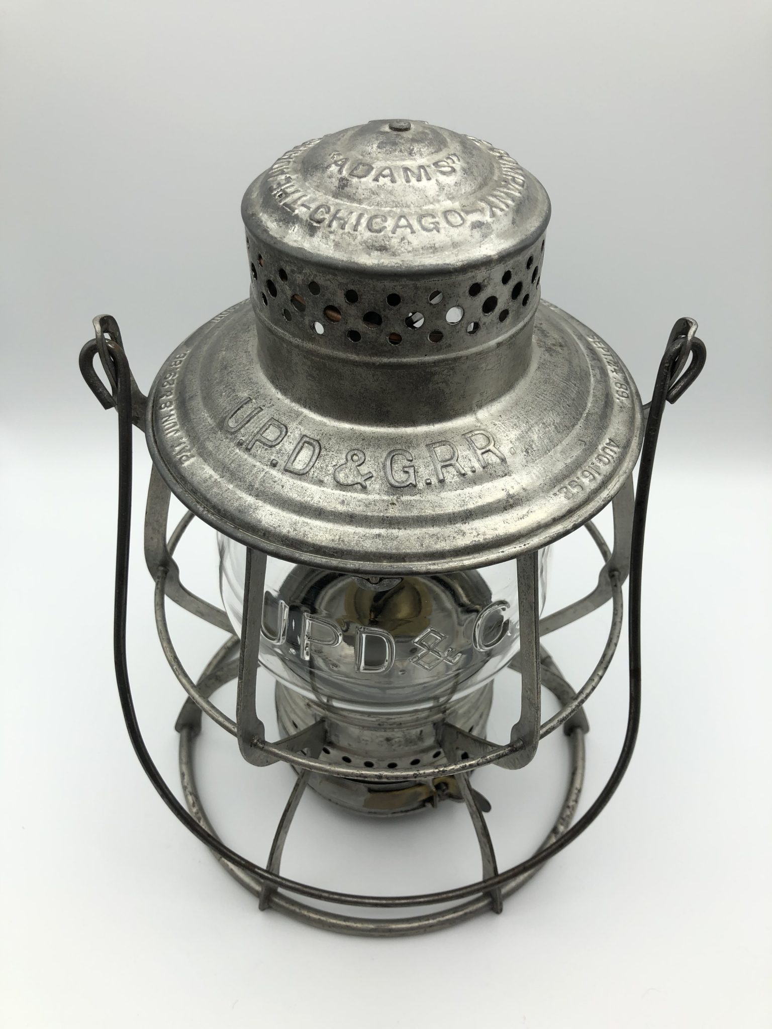 UPD&GRR Railroad Lantern