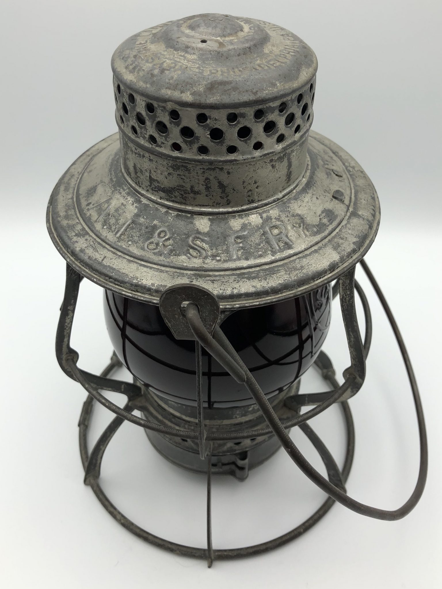 AT&SFRR Railroad Lantern