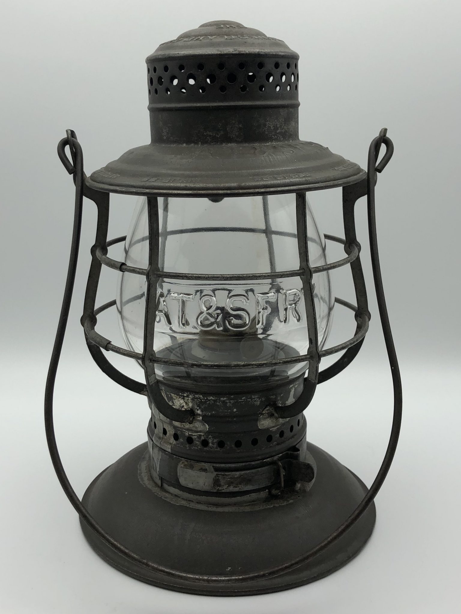 AT&SFRY Railroad Lantern