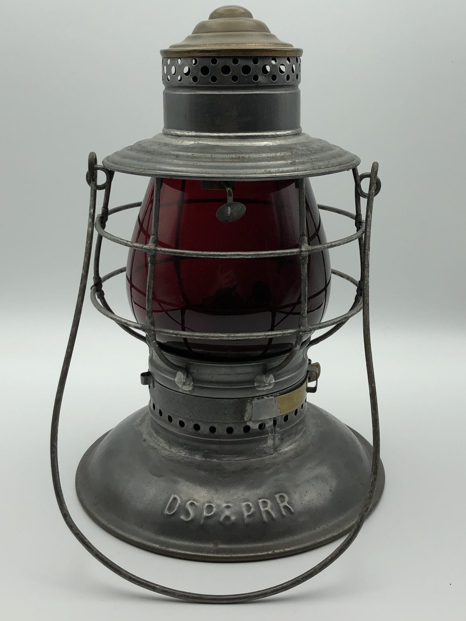 DSP&PRR Railroad Lantern