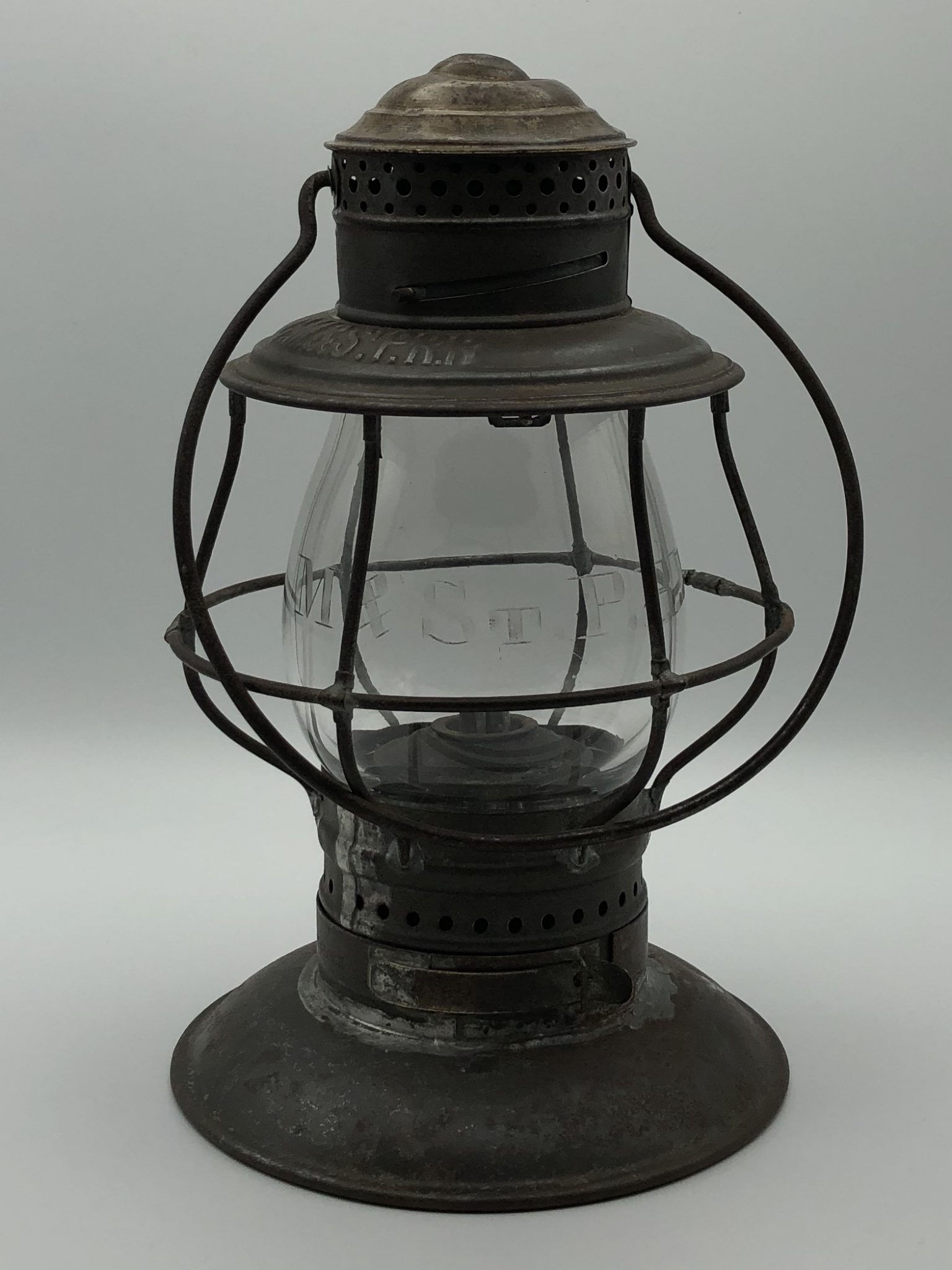 CM&STPRR Railroad Lantern