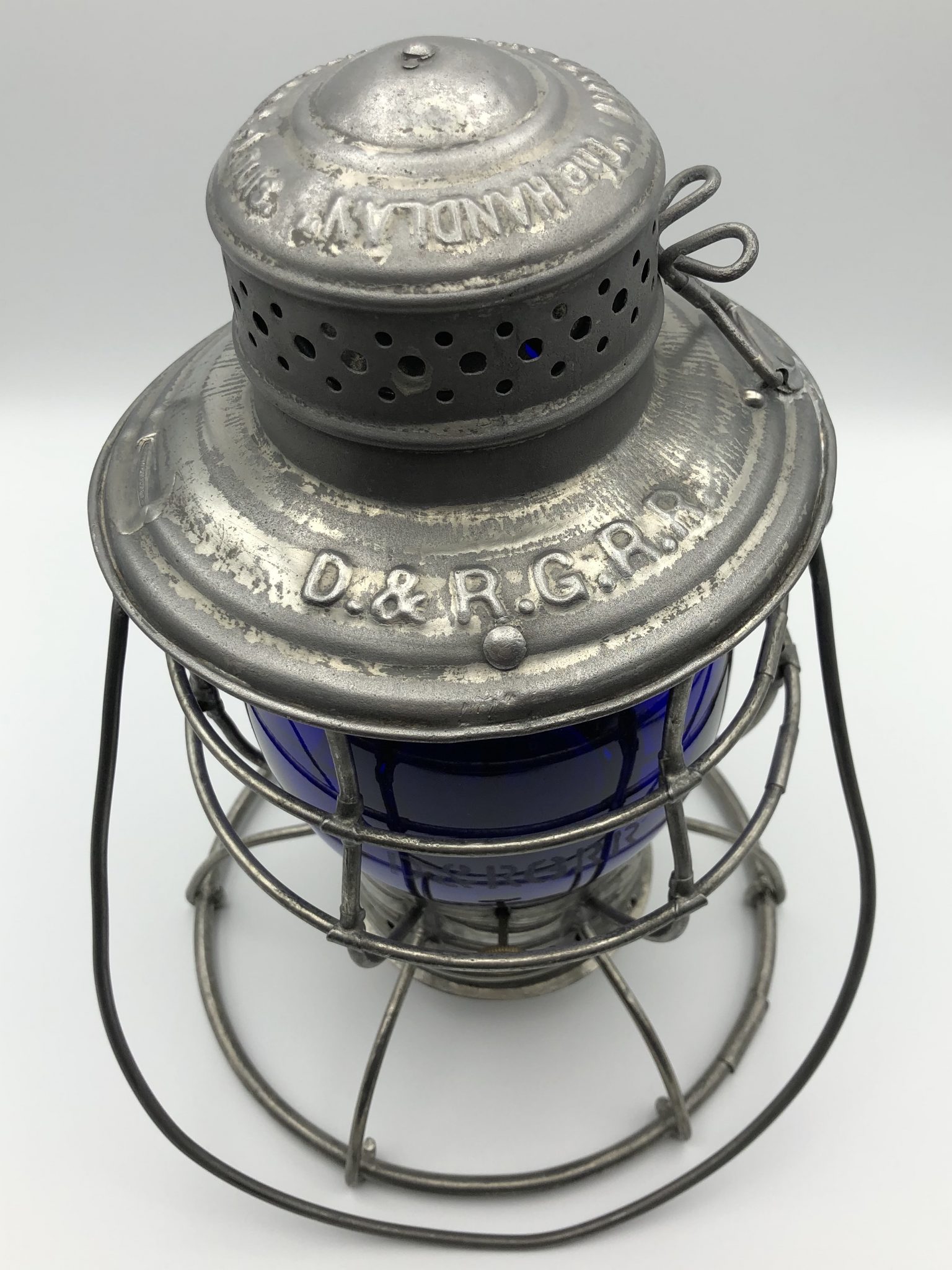 D&RGRR Railroad Lantern