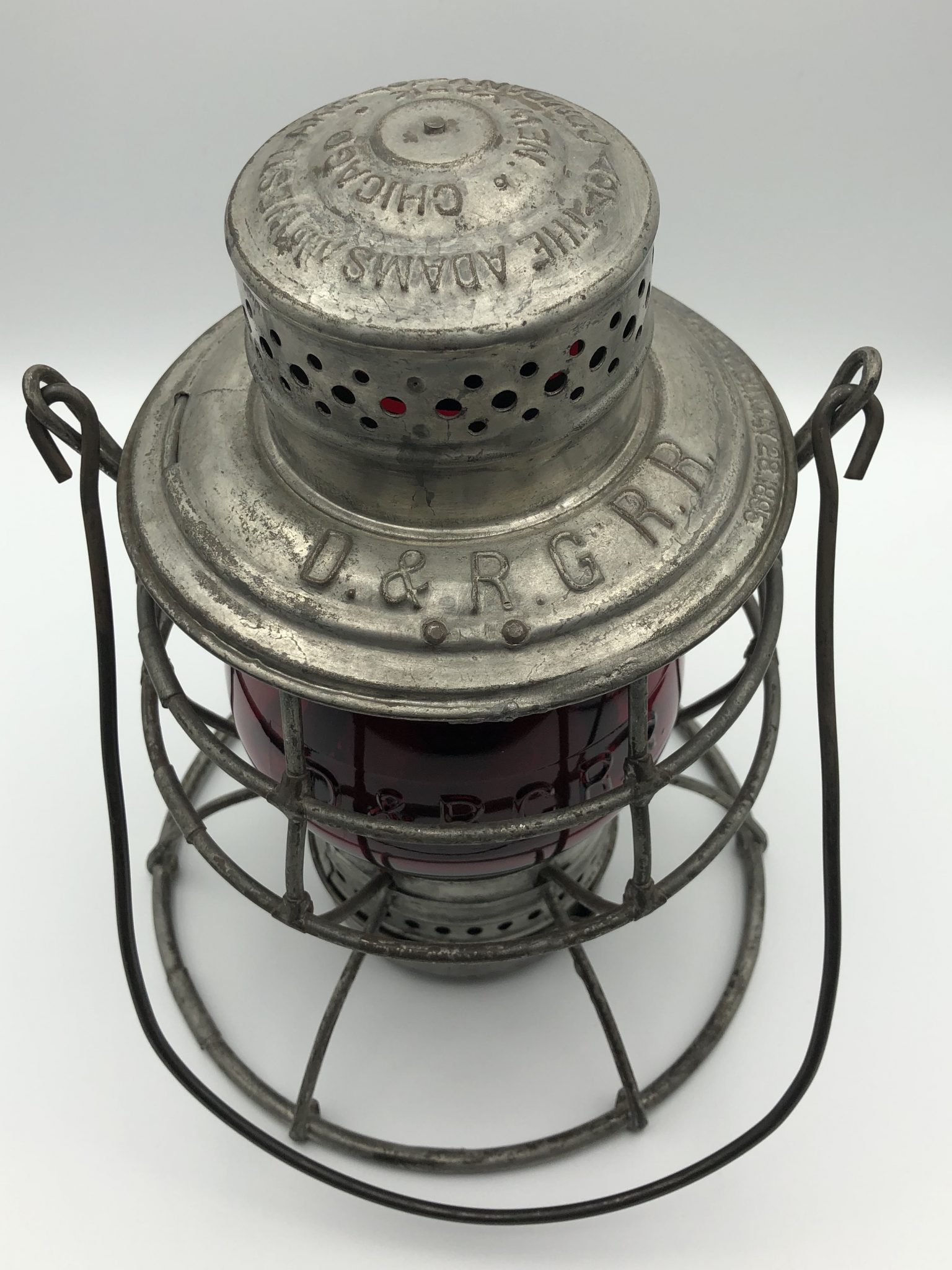 D&RGRR Railroad Lantern