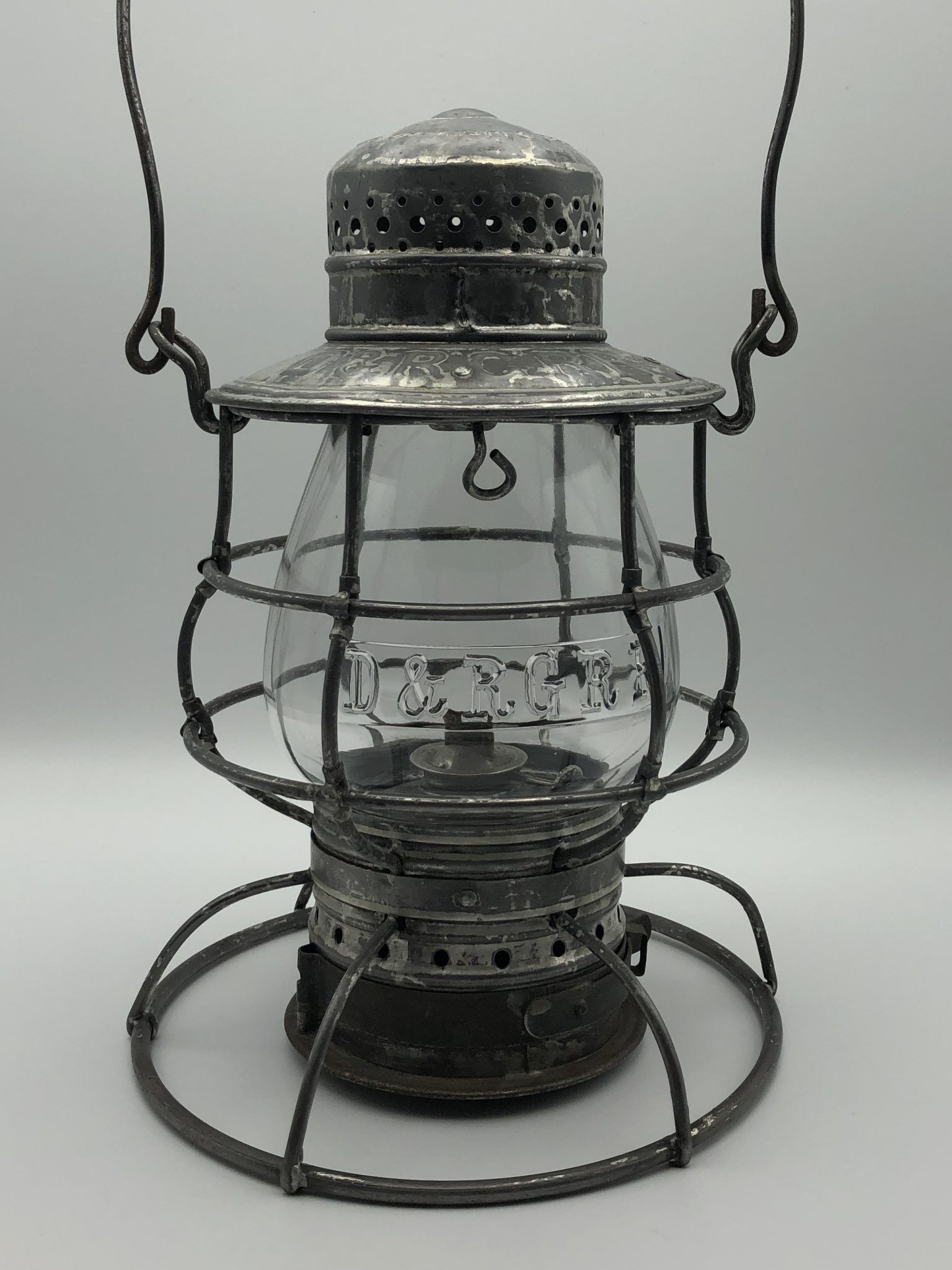 D&RGRR Railroad Lantern