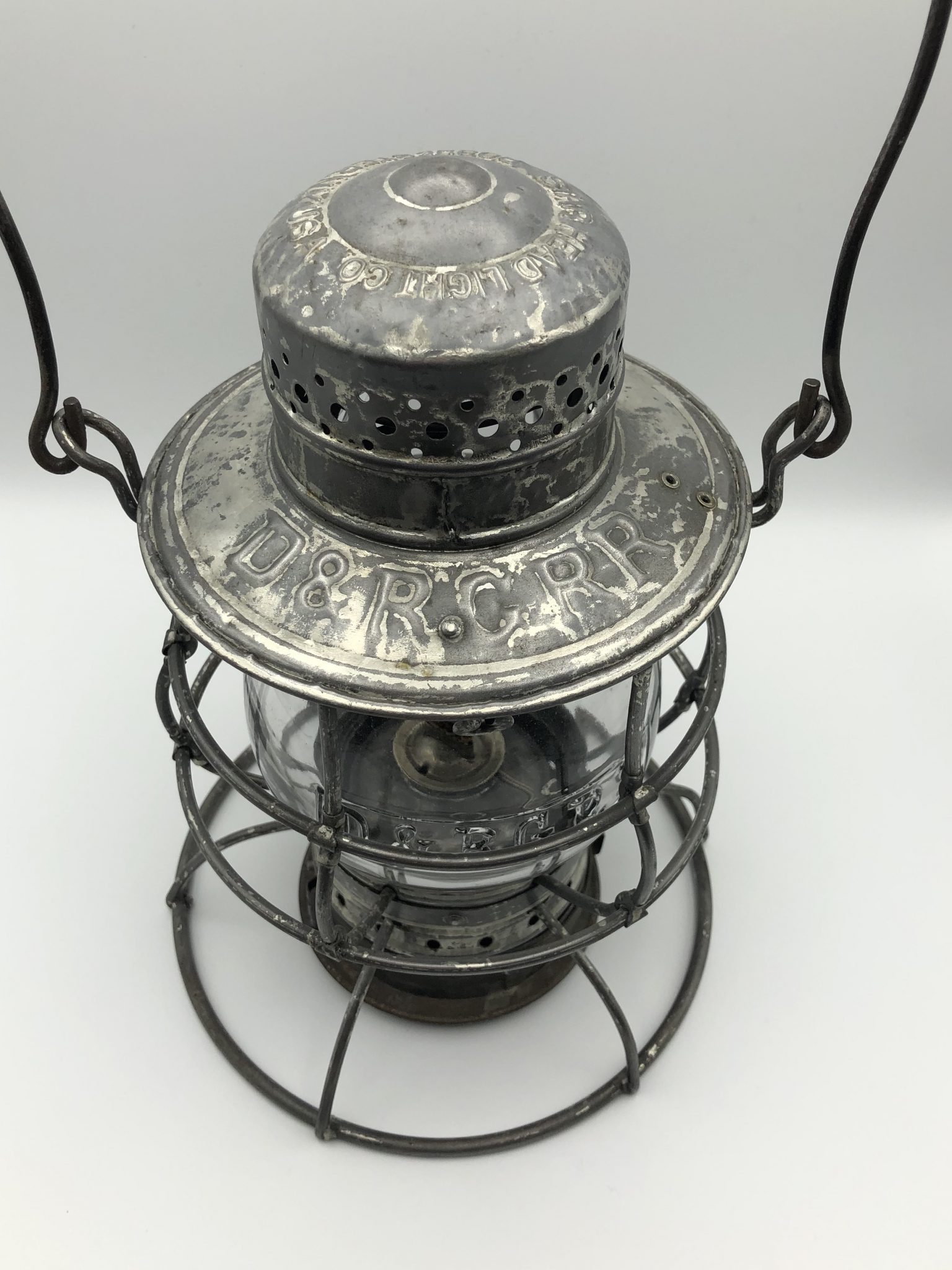 D&RGRR Railroad Lantern