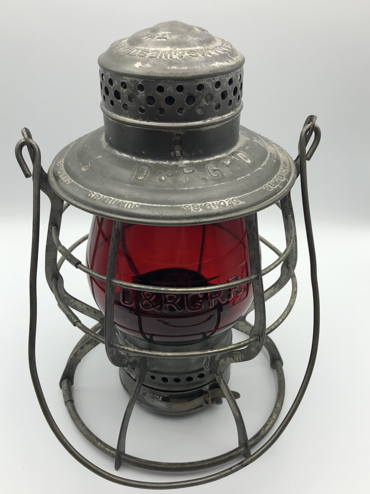 D&RGRD Railroad Lantern