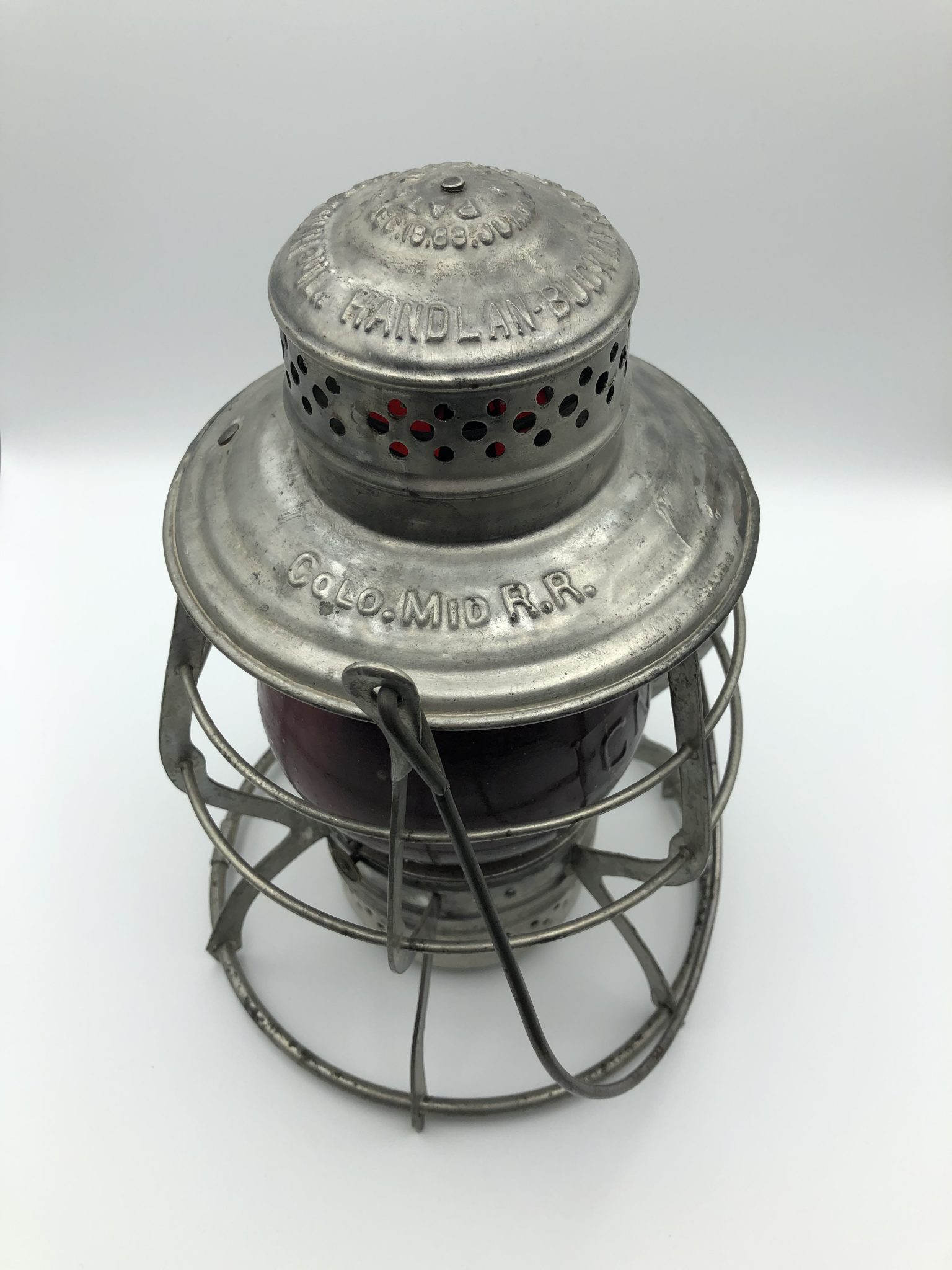 Colo Mid RR Railroad Lantern