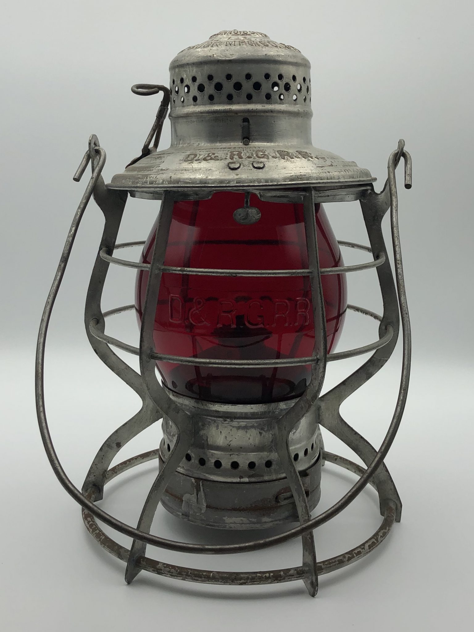 D&RGRR Railroad Lantern