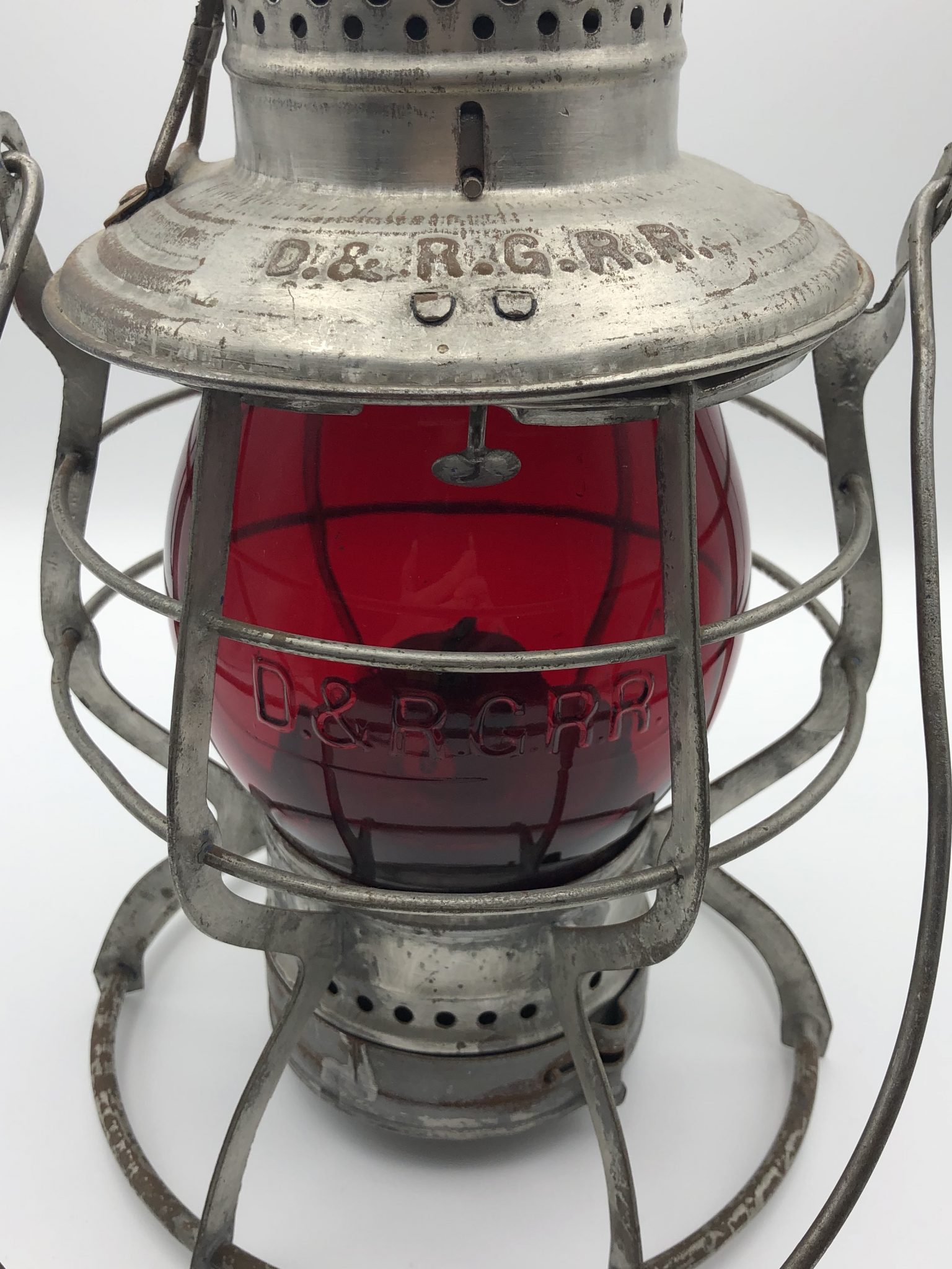 D&RGRR Railroad Lantern