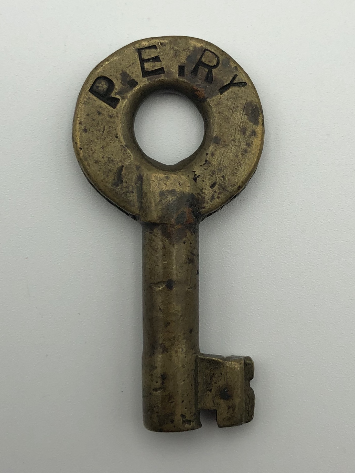 Railroad switch key