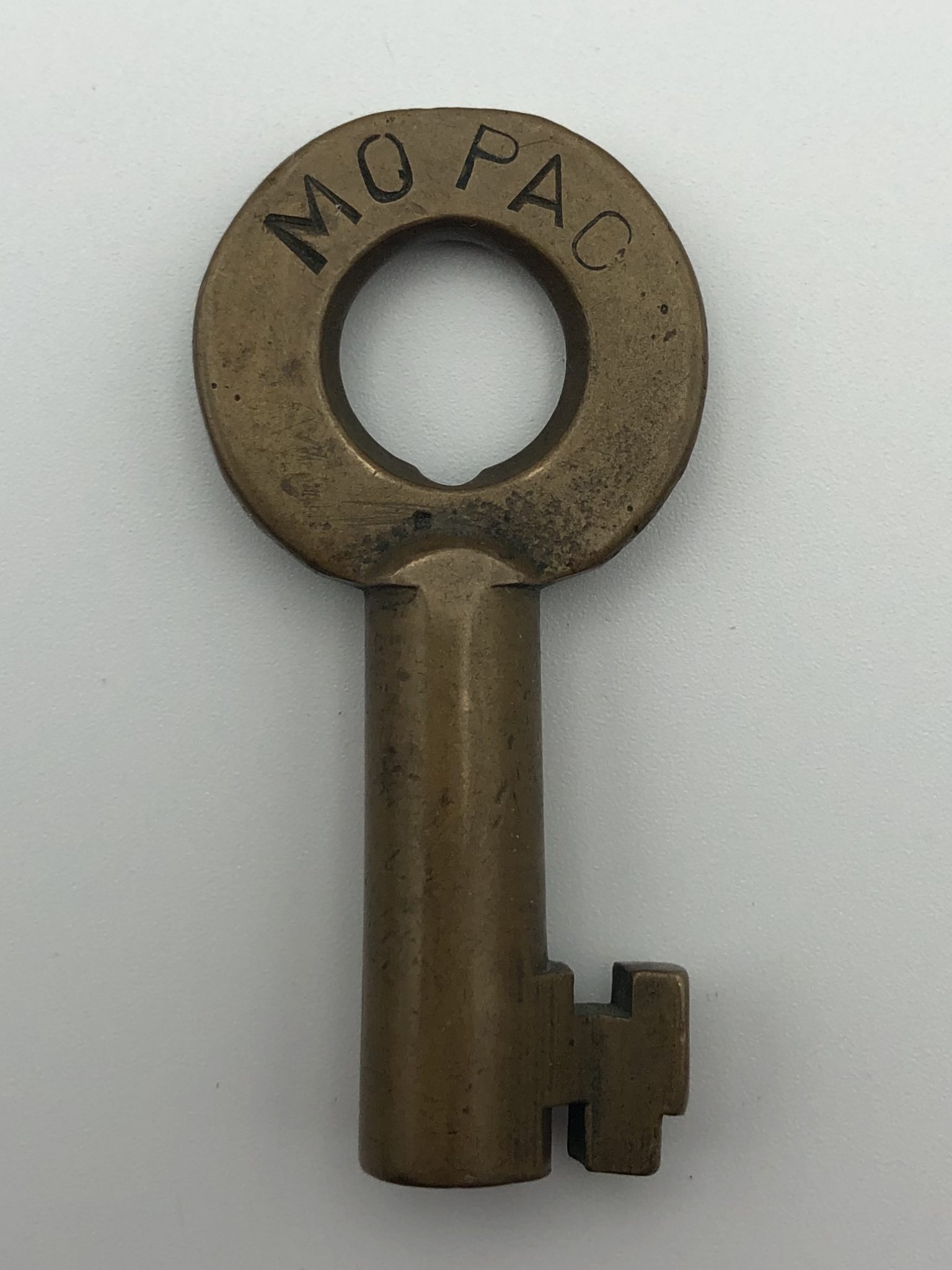 Railroad switch key