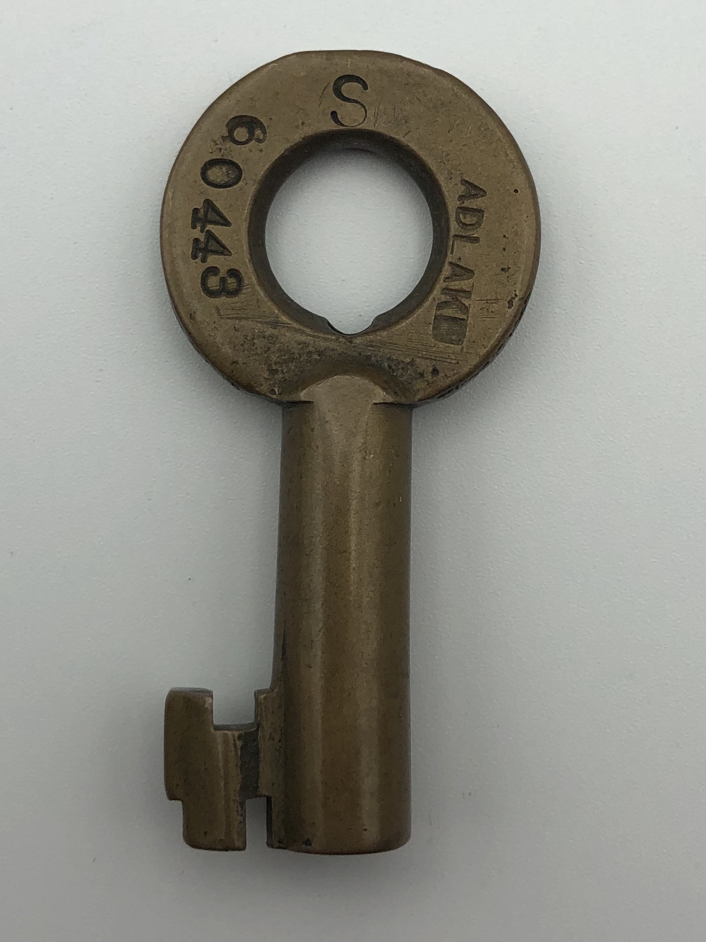 Railroad switch key