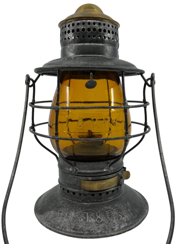 T&PRR, T&PRY, Texas and Pacific Railroad Railway lantern, railroadiana, for sale